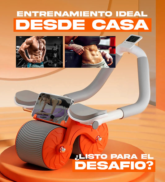 Roller Fit Pro™ - Rueda Abdominal con Efecto Rebote